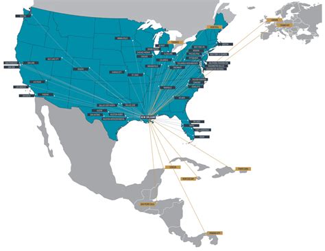 Terminals and routes destination .